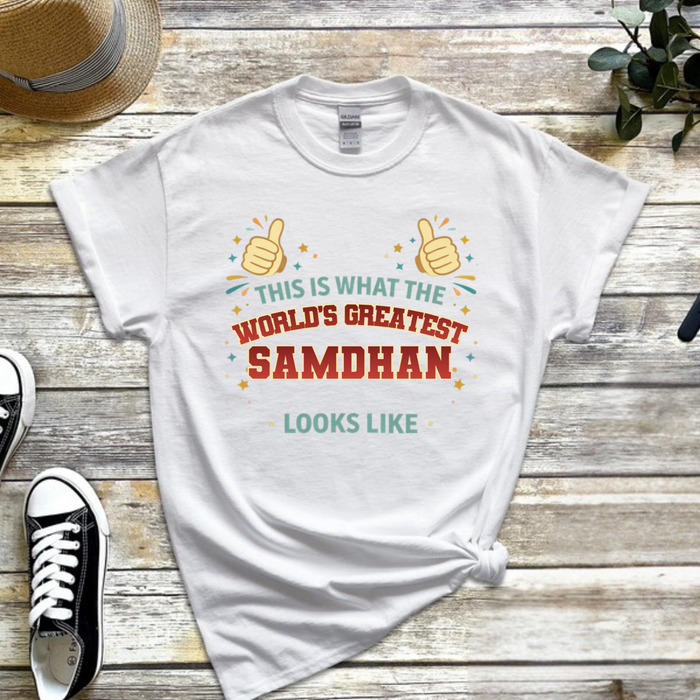 This is What the World's Greatest Sasur Looks Like T-Shirt
