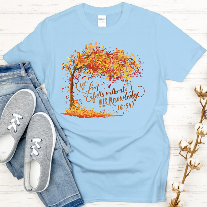 Not a Leaf Falls Without His Knowledge (6:59) T-Shirt
