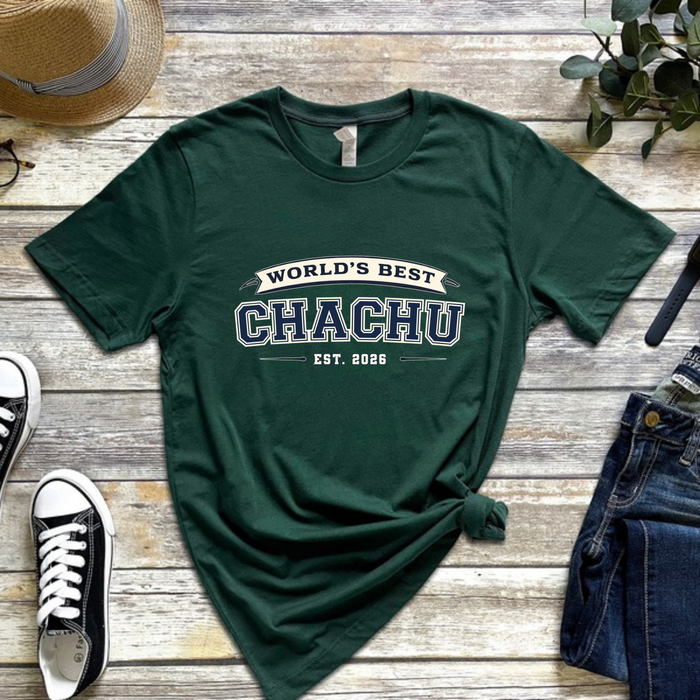 World's Best [Relative] Est. [Year] Personalized T-Shirt