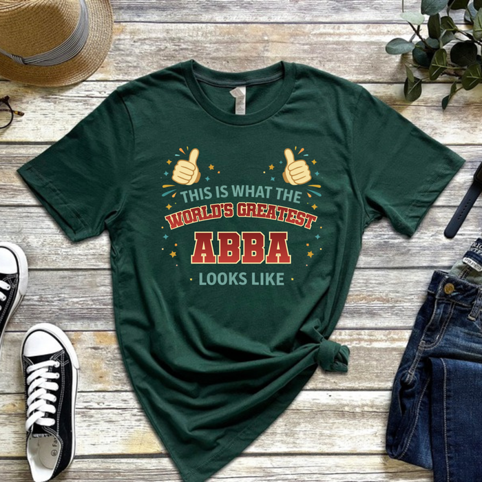 This is What the World's Greatest Abba Looks Like T-Shirt