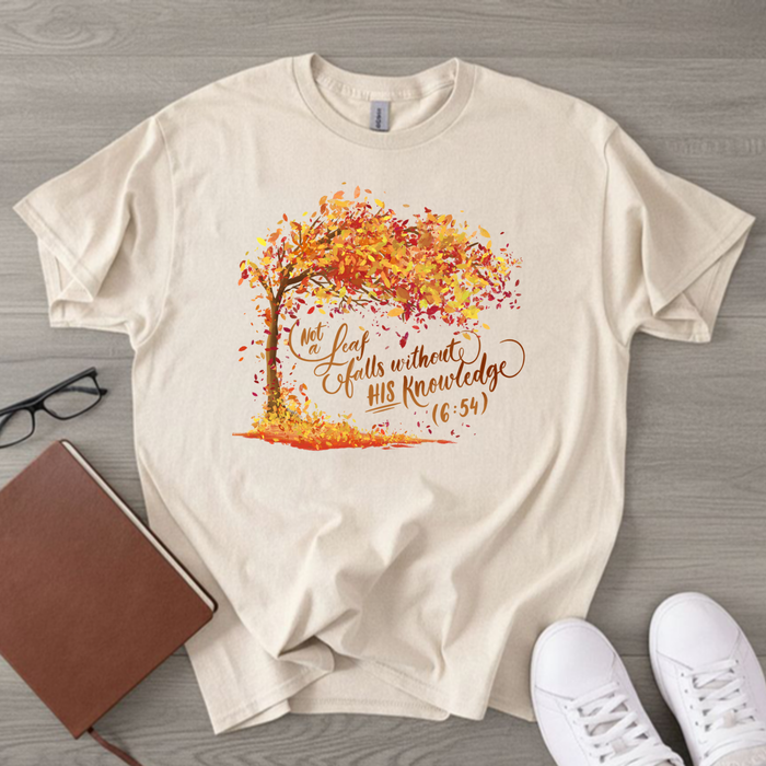 Not a Leaf Falls Without His Knowledge (6:59) T-Shirt