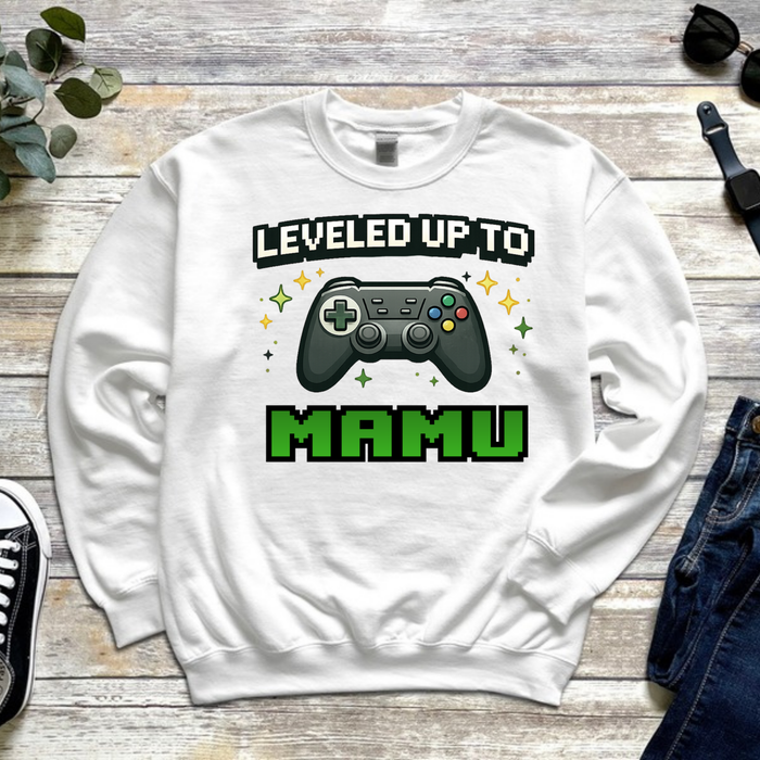 Leveled Up to [Relative] Personalized Sweatshirt