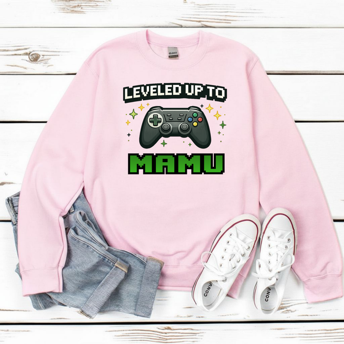 Leveled Up to [Relative] Personalized Sweatshirt