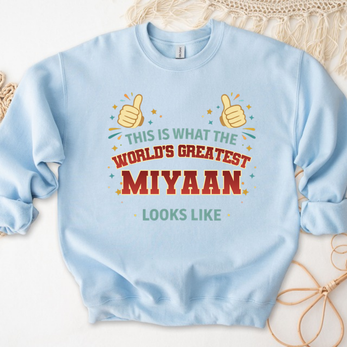 This is What the World's Greatest Nana Looks Like Sweatshirt