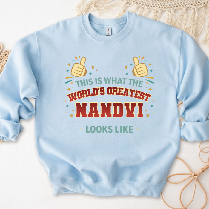 This is What the World's Greatest Pardada Looks Like Sweatshirt