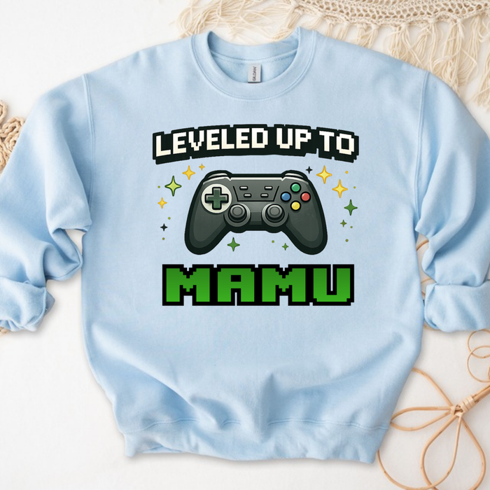 Leveled Up to [Relative] Personalized Sweatshirt