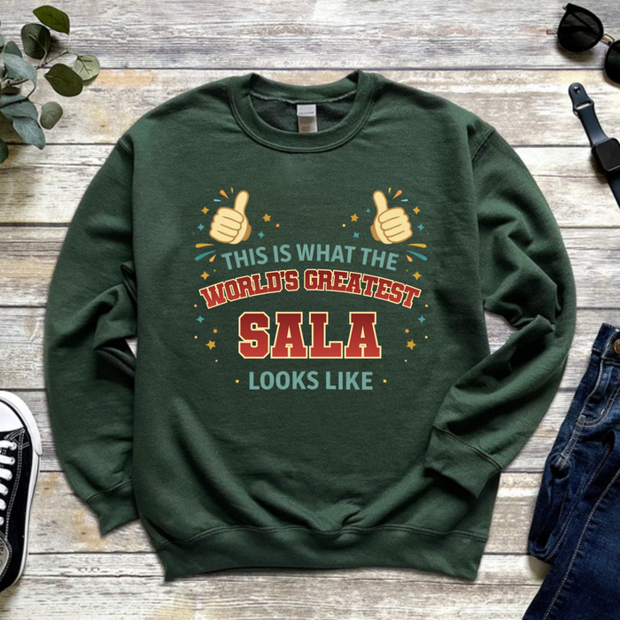 This is What the World's Greatest Samdhan Looks Like Sweatshirt
