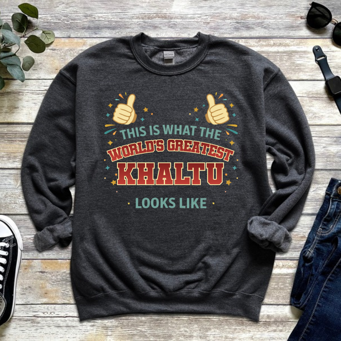 This is What the World's Greatest Mami Looks Like Sweatshirt