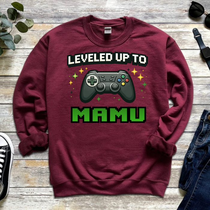 Leveled Up to [Relative] Personalized Sweatshirt