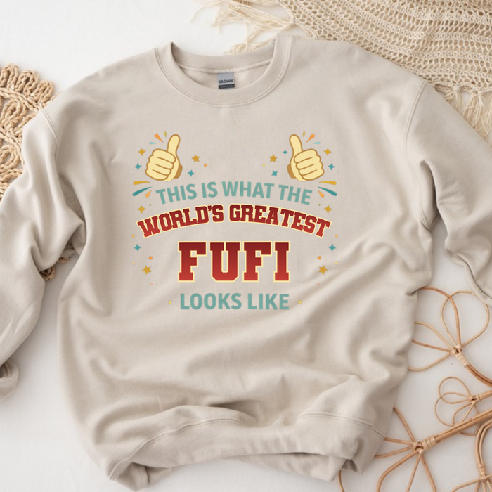 This is What the World's Greatest Fufi Looks Like Sweatshirt