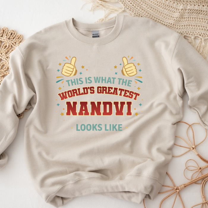 This is What the World's Greatest Pardada Looks Like Sweatshirt