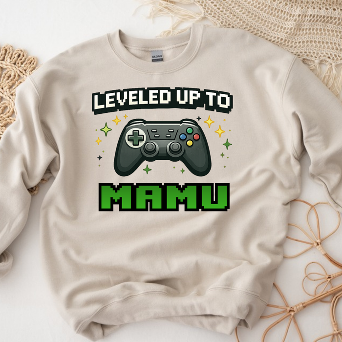 Leveled Up to [Relative] Personalized Sweatshirt