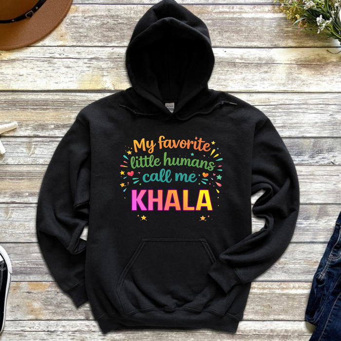 My Favorite Little Humans Call Me [Relative] Personalized Hoodie