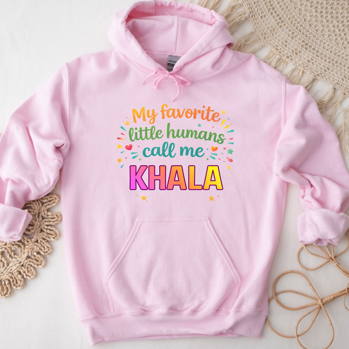 My Favorite Little Humans Call Me [Relative] Personalized Hoodie