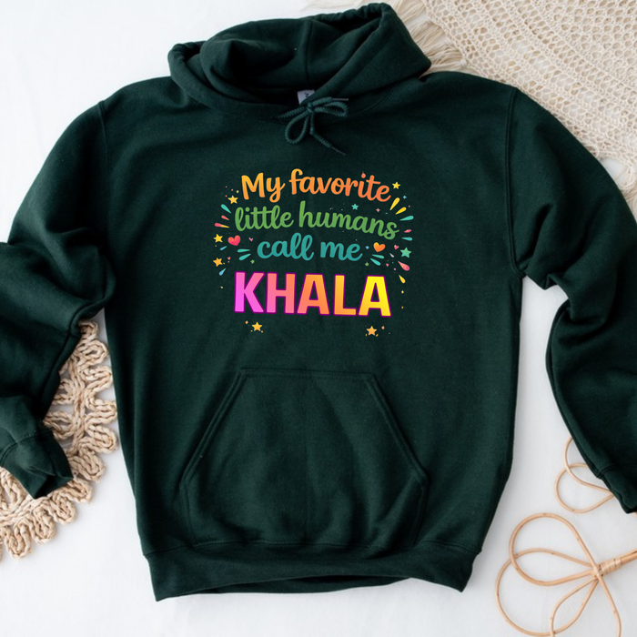 My Favorite Little Humans Call Me [Relative] Personalized Hoodie
