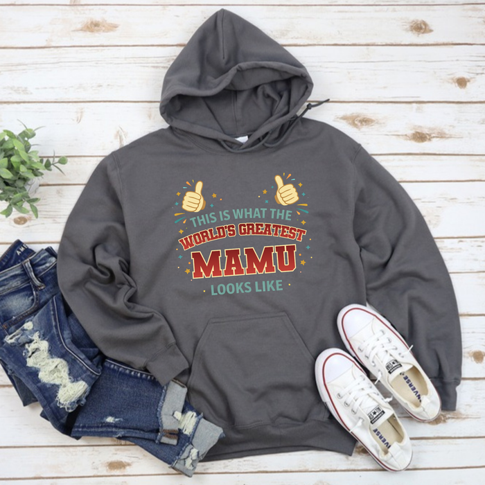 Colorful This Is What The World's Greatest [Relative] Looks Like Personalized Hoodie