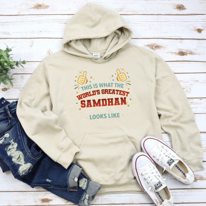 This is What the World's Greatest Sasur Looks Like Hoodie