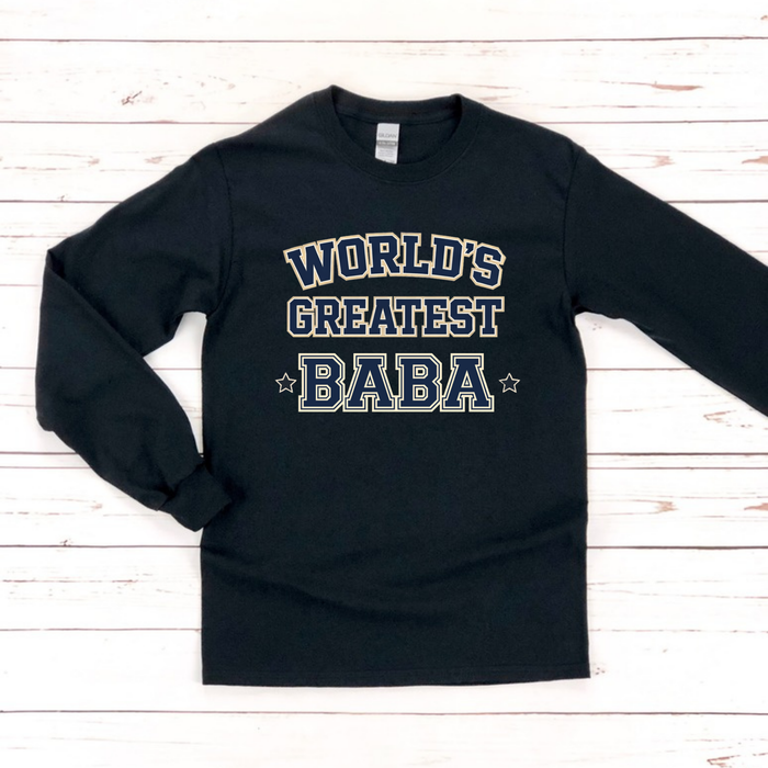 World's Greatest [Relative] Personalized Long Sleeve Shirt