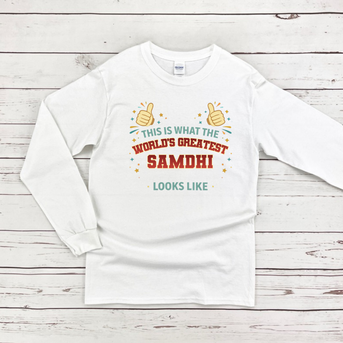 This is What the World's Greatest Shauhar Looks Like Long Sleeve Shirt