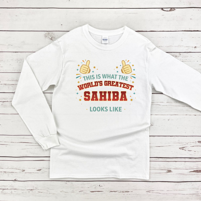 This is What the World's Greatest Sali Looks Like Long Sleeve Shirt