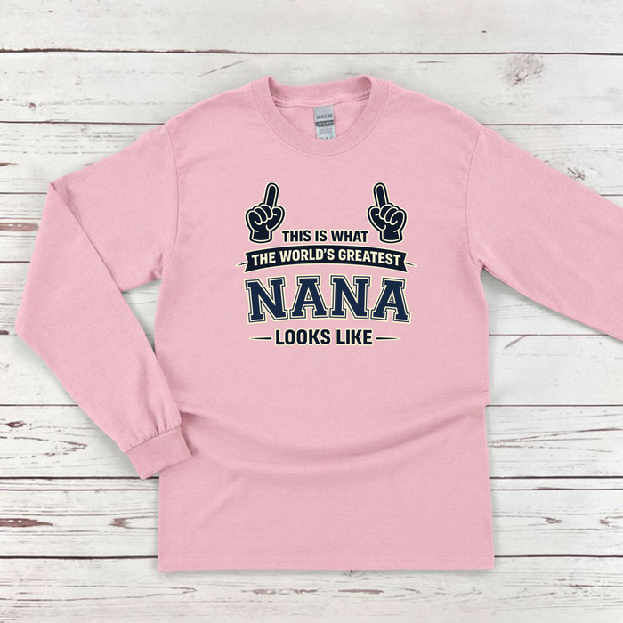 This Is What The World's Greatest [Relative] Looks Like Personalized Like Long Sleeve Shirt