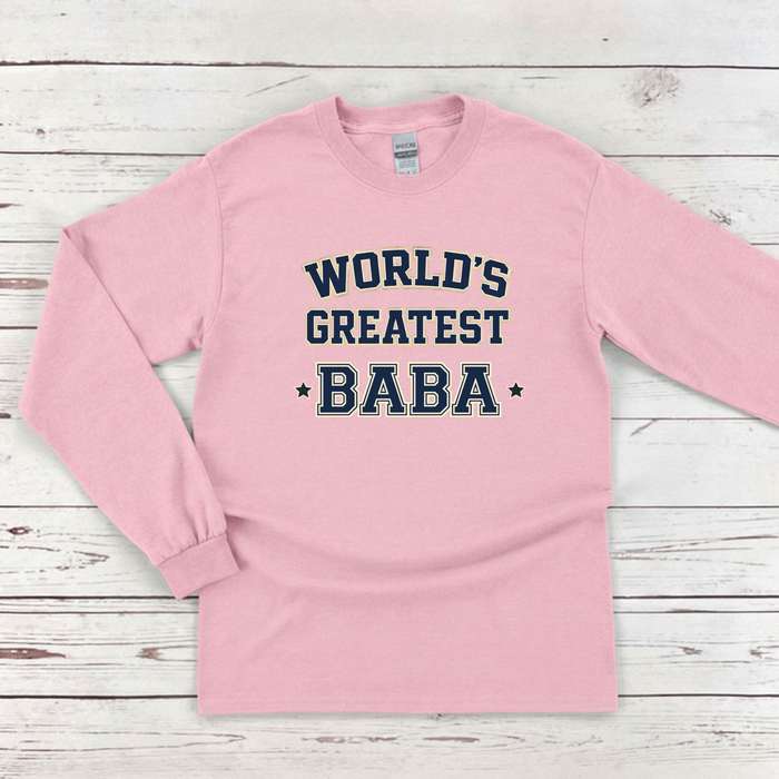 World's Greatest [Relative] Personalized Long Sleeve Shirt
