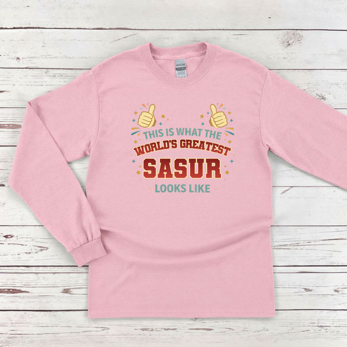 This is What the World's Greatest Taya Looks Like Long Sleeve Shirt