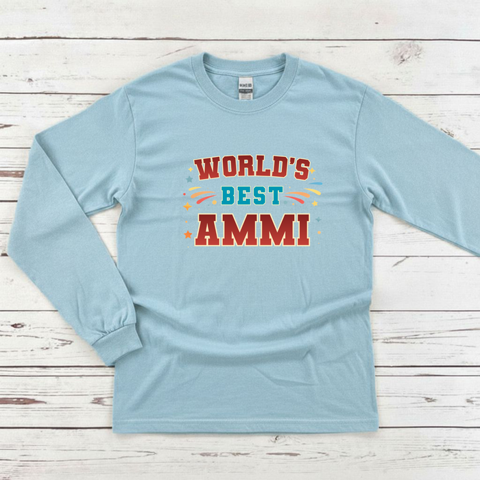 World's Best [Relative] Personalized Long Sleeve Shirt