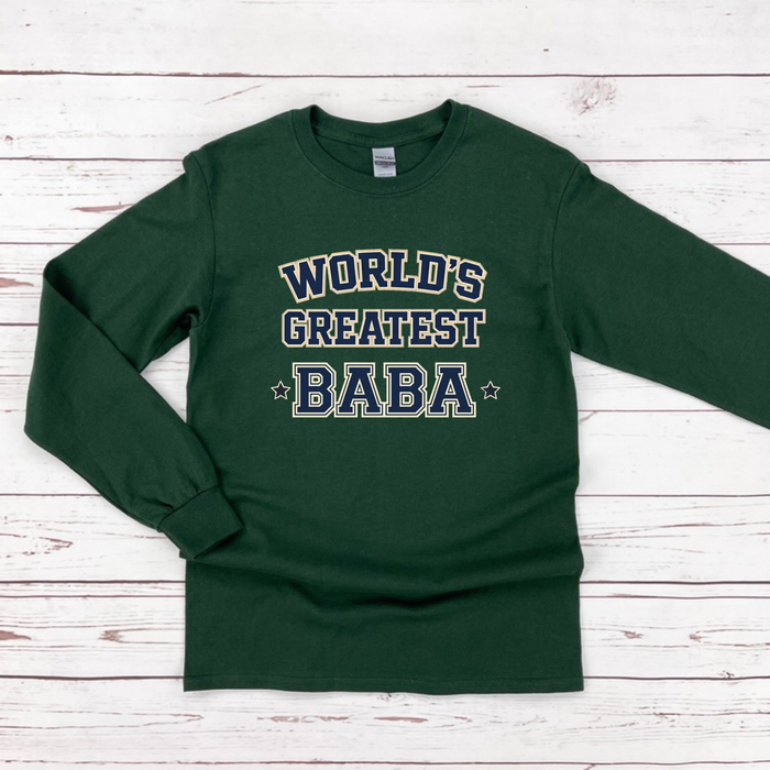 World's Greatest [Relative] Personalized Long Sleeve Shirt