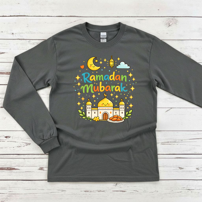Ramadan Mubarak Long Sleeve Shirt
