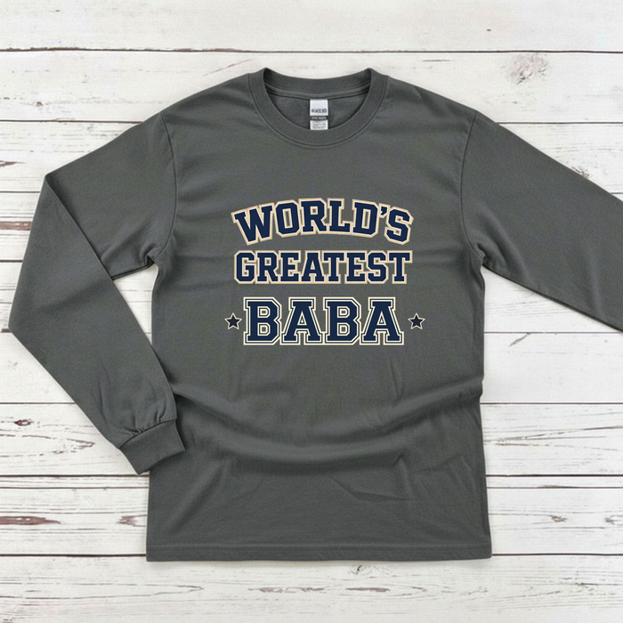 World's Greatest [Relative] Personalized Long Sleeve Shirt