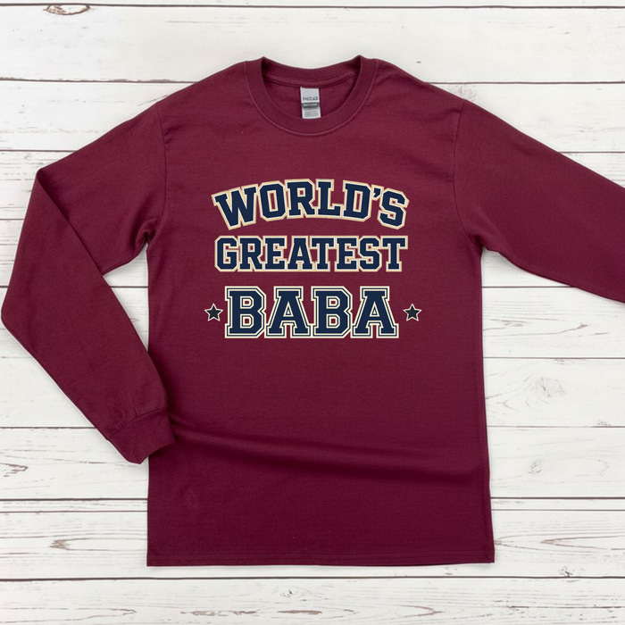 World's Greatest [Relative] Personalized Long Sleeve Shirt