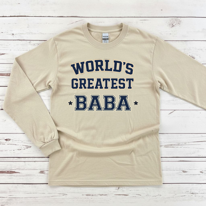World's Greatest [Relative] Personalized Long Sleeve Shirt