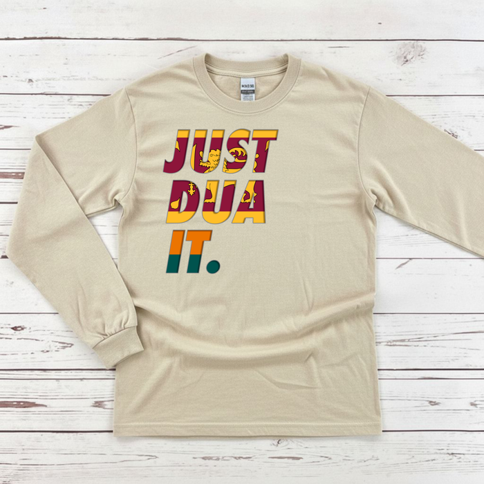 Just Dua It - Sri Lanka Flag Long Sleeve Shirt