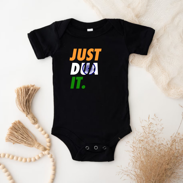 Just Dua It India Flag Onesie