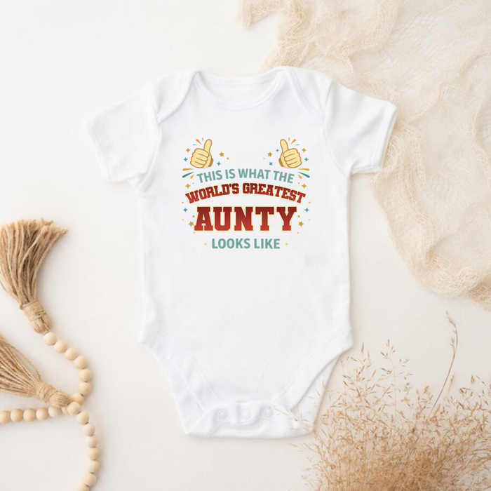 This is What the World's Greatest Aunty Looks Like Onesie
