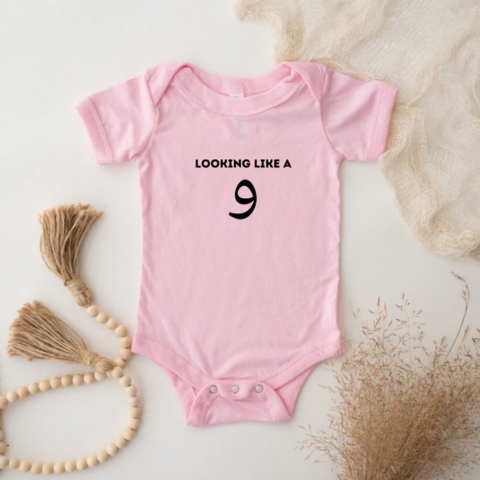 Looking Like a و ("Wow") Onesie