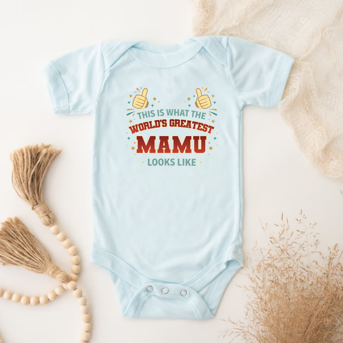 This is What the World's Greatest Mommy Looks Like Onesie