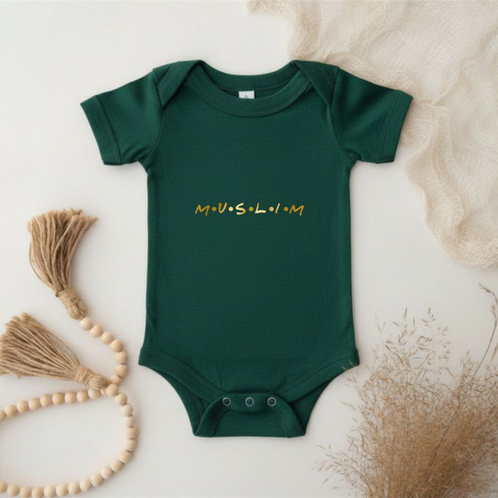 GOLD Muslim Onesie