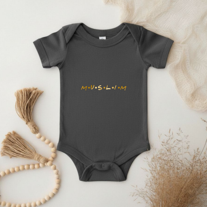 GOLD Muslim Onesie