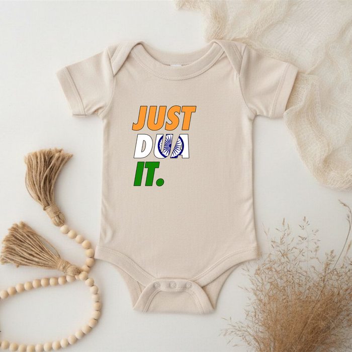 Just Dua It India Flag Onesie