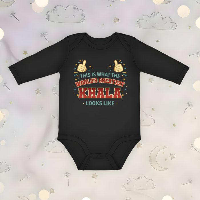 This is What the World's Greatest Khala Looks Like Long Sleeve Onesie