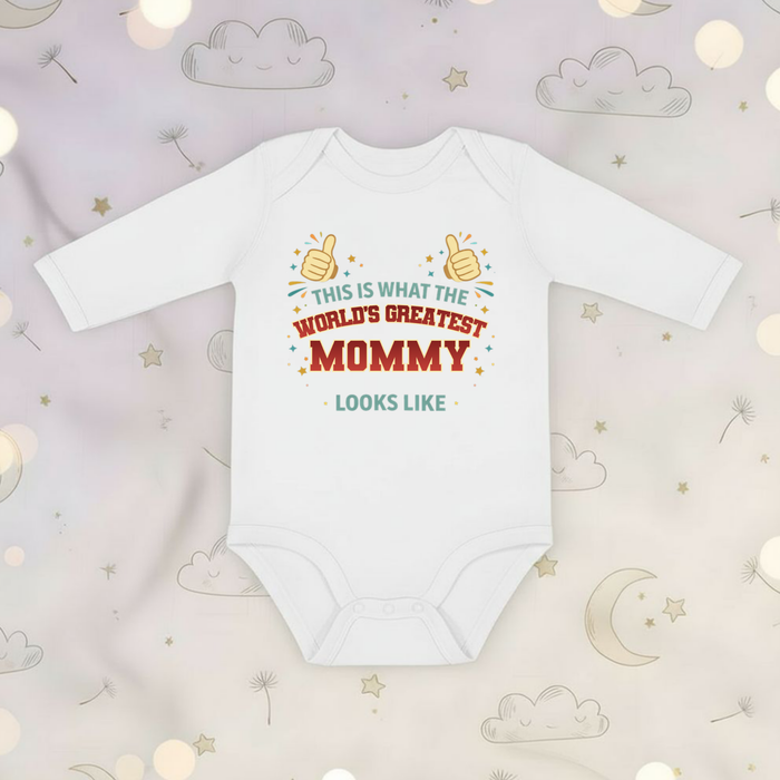 This is What the World's Greatest Nani Looks Like Long Sleeve Onesie