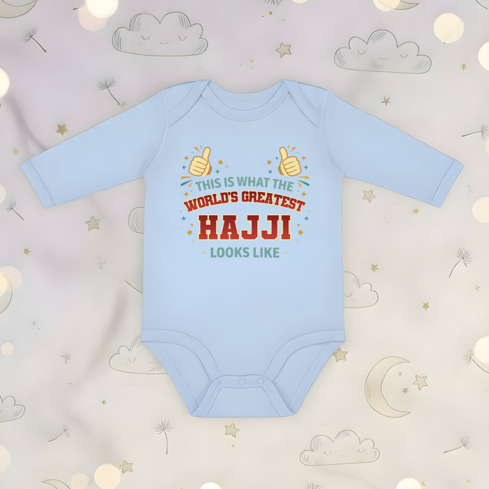 This is What the World's Greatest Hajji Looks Like Long Sleeve Onesie