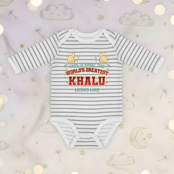 This is What the World's Greatest Mama Looks Like Long Sleeve Onesie