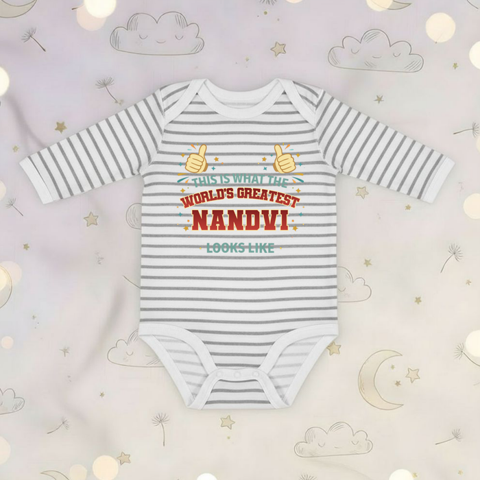 This is What the World's Greatest Pardada Looks Like Long Sleeve Onesie