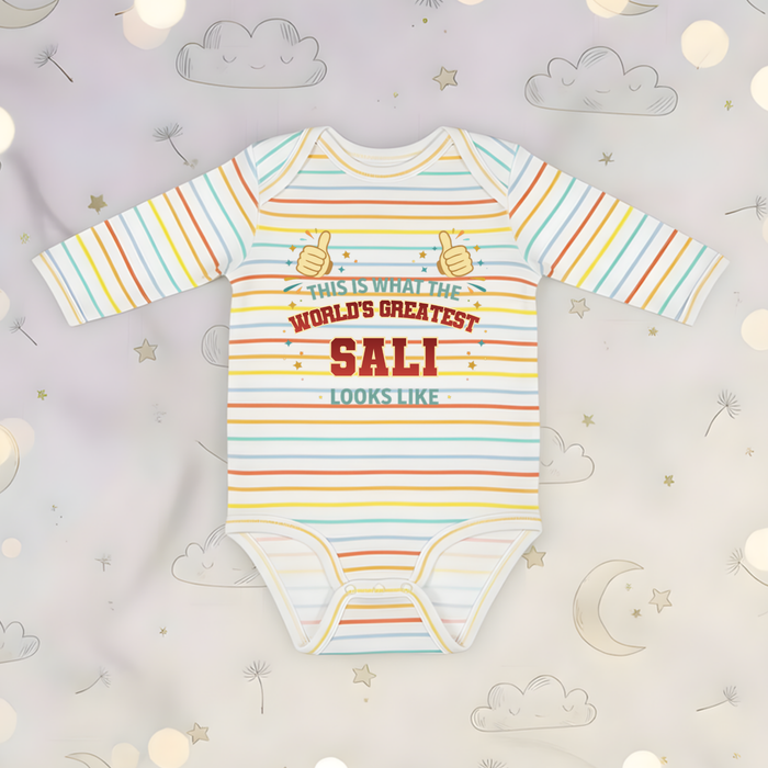 This is What the World's Greatest Samdhi Looks Like Long Sleeve Onesie
