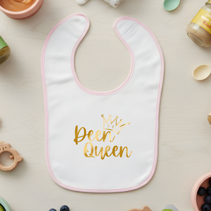 GOLD Deen Queen Terry Bib