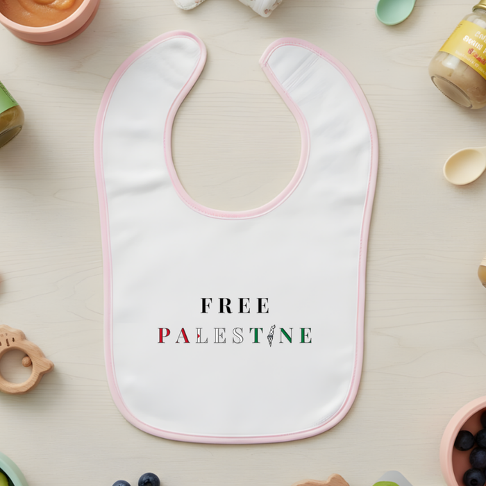 Free Palestine Terry Bib