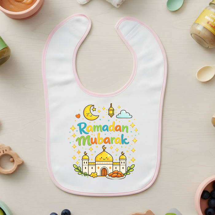 Ramadan Mubarak Terry Bib